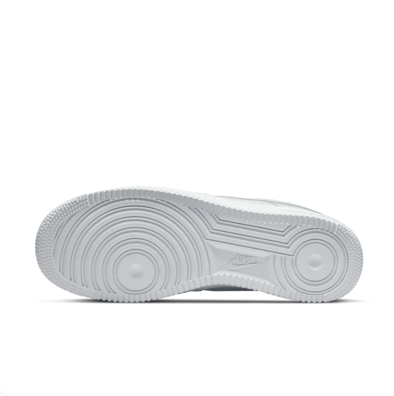 Nike All-White Low-Top Lace-Up Sneakers