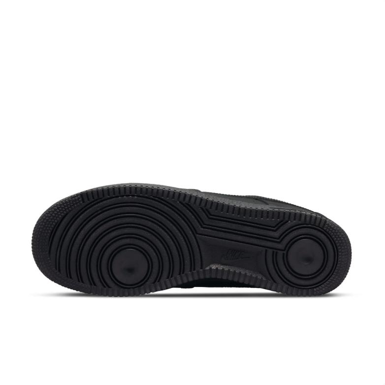 Nike All-Black Low-Top Lace-Up Sneakers