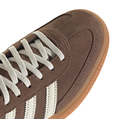 adidas Spezial Brown and Cream Low-Top Sneakers with Gum Sole