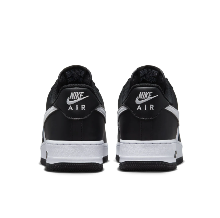 Nike Air Force 1 Black and White Low-Top Sneakers