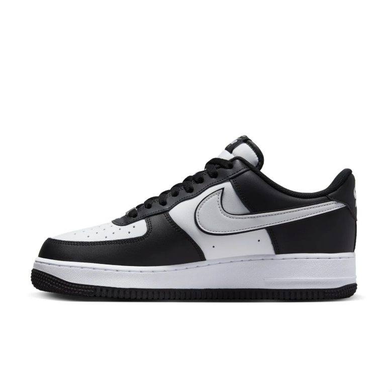 Nike Air Force 1 Black and White Low-Top Sneakers