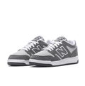 New Balance 480 Gray and White Low-Top Sneakers
