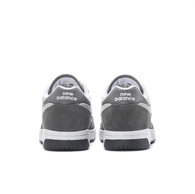 New Balance 480 Gray and White Low-Top Sneakers