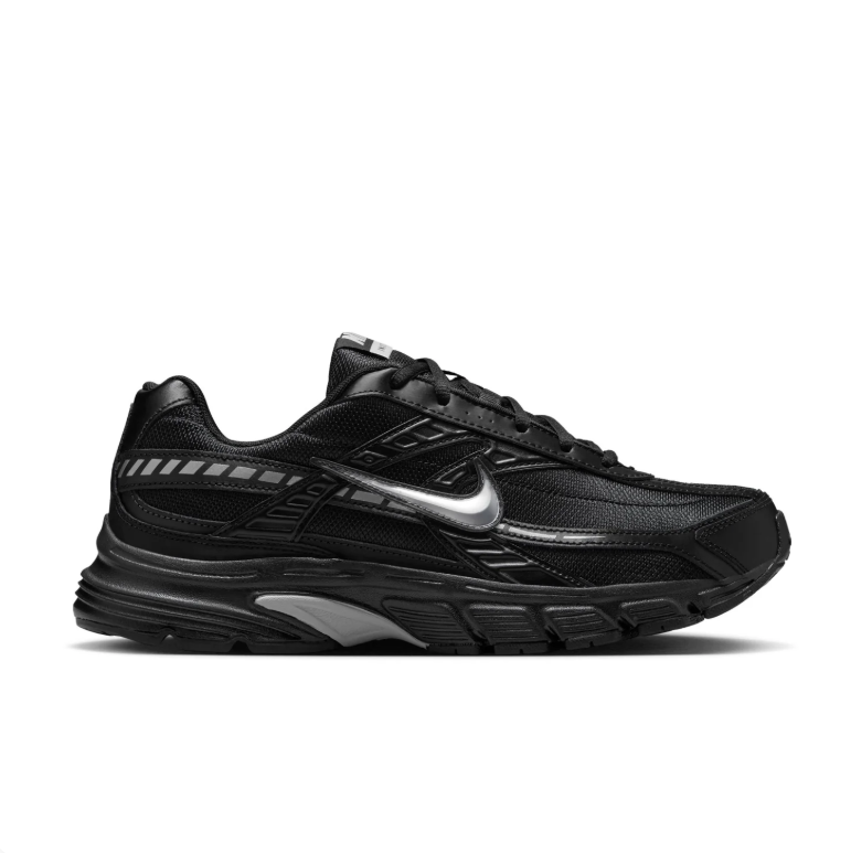 Nike Initiator Black and Silver Low-Top Sneakers