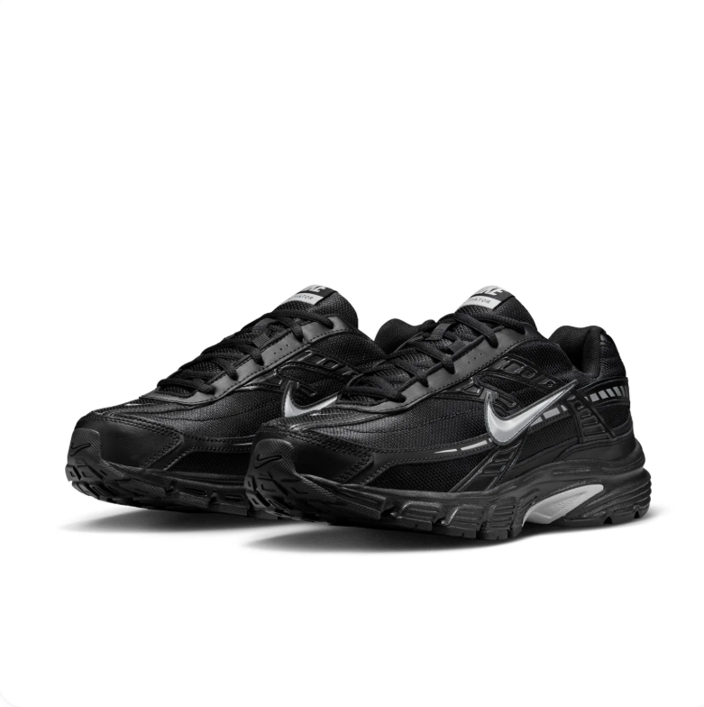 Nike Initiator Black and Silver Low-Top Sneakers