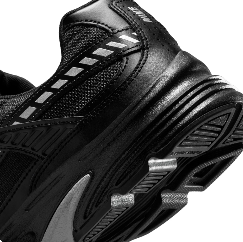 Nike Initiator Black and Silver Low-Top Sneakers