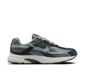 Nike Gray and Black Mesh Sneakers with Sculpted White Soles