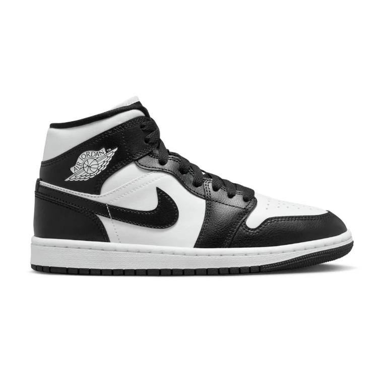 Jordan Black and White High-Top Sneakers