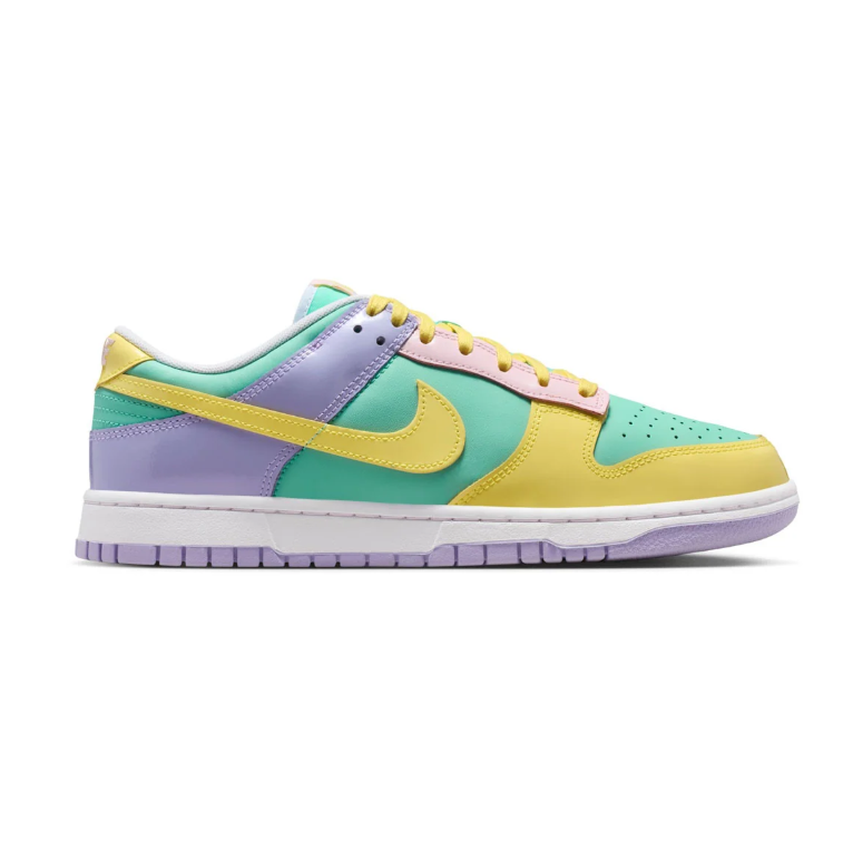 Nike Pastel Low-Top Sneakers in Mint, Yellow and Lavender