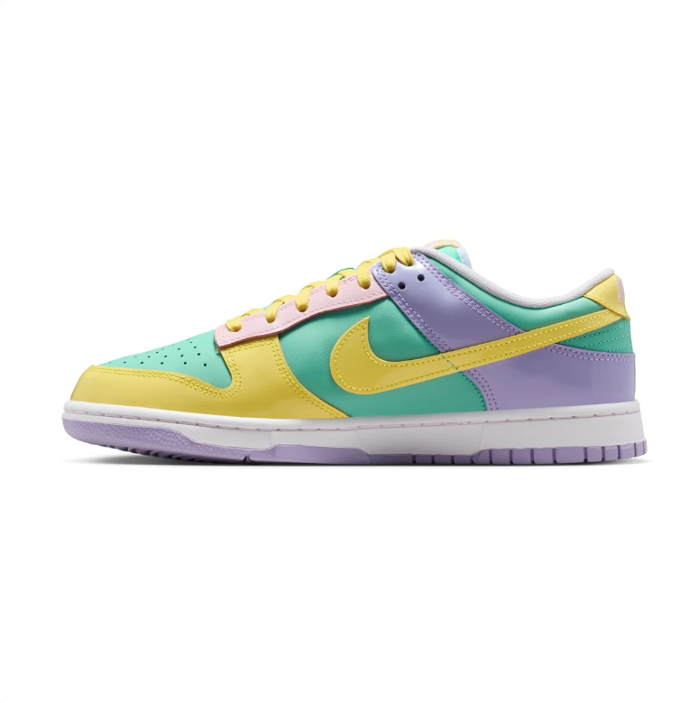 Nike Pastel Low-Top Sneakers in Mint, Yellow and Lavender