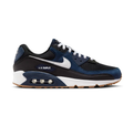 Nike Air Max Navy and Black Sneakers with White Swoosh and Gum Outsoles