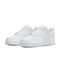 Nike All-White Low-Top Lace-Up Sneakers